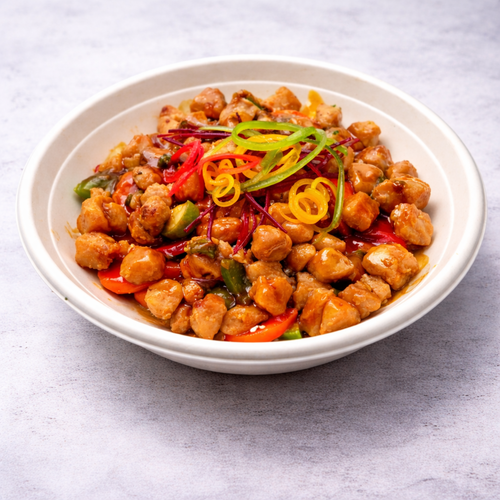 Chinese style fish with Stir fry vegetables